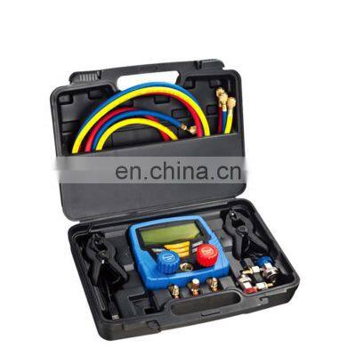 CT-536 F BRASS Manifold Gauge Set HVAC Refrigeration System Auto Air Conditioner AC Charging R134A R502 R410A R404 Price photo-3