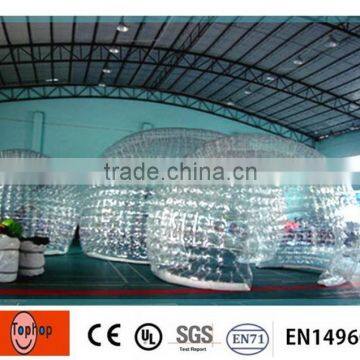 2015 Hot sale PVC inflatable transparent tent for warehouse