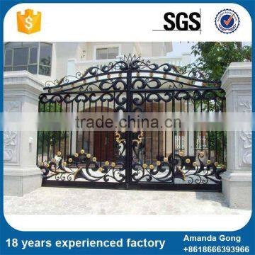 Hot Product With Modern Hdg Elegant Design Wrought Iron Gate photo-5