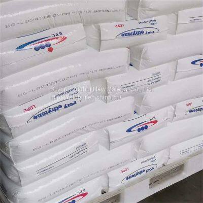 Low Neck-in LDPE Plastic Raw Materials High Definition Film Grade Unsplit Agent Shrink Film Hot Selling LDPE BG-LD 2420E02 photo-2