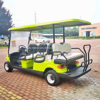 New Electric Golf Cart Park Community Sightseeing Car 4+2 Seats photo-3