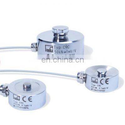 HBM C9C Force Sensor Miniature force transducer for compressive force measurement