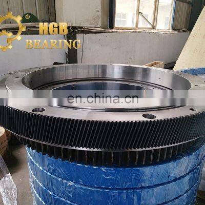 High Precision Small Clearance Rotary Bearing Helical Tooth /gear Slewing Bearing photo-4