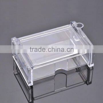 Clear Plastic Business Card Holder Display Desktop Countertop