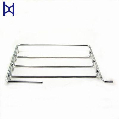 High Quality Wholesales Stainless Steel Woven Mesh Rack With Handle For Goods Storage
