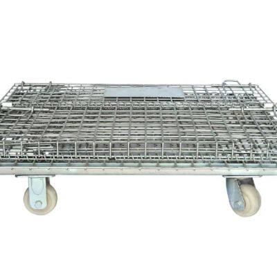 4 Sides Roll Container Roll Cage Warehouse Trolley photo-4