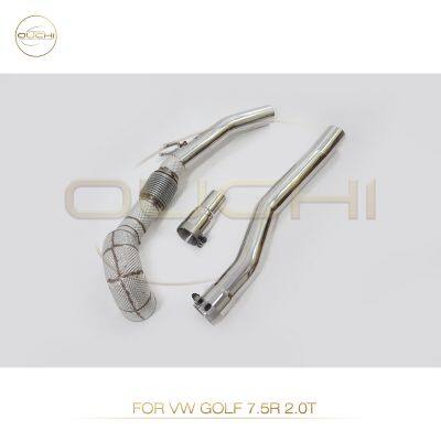 Stainless Steel Exhaust System Downpipe for Volkswagen Golf GTI MK6/Golf GTI MK7/7.5R TIG Manual Welding High-performance Automotive Exhaust Parts photo-5