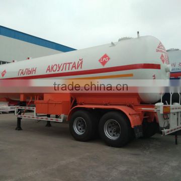 2015 factory price 2 axles propane trailers for sale,china semi tractor trailer dimensions