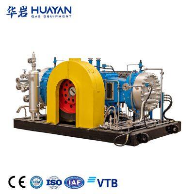 Water Cooled 316L Diaphragm Compressor 99.999% High-Purity Hydrogen Oxygen Helium Compressor