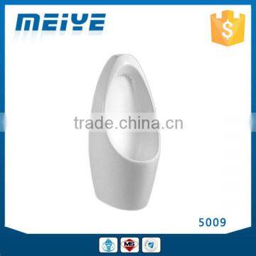 5009 Wall-mounted Ceramic White Quality Urinal, Modern Bathroom Design, Splash-free Surface and Easy-to-mountain Performance