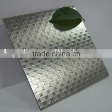 304 hot selling embossed surface/finish stainless steel plate