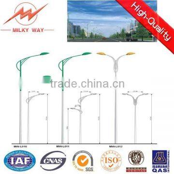 terrace garden light poles Application street light steel tubular pole