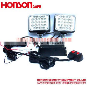 LED Police motorcycle equipment strobe warning lightheads HML-120