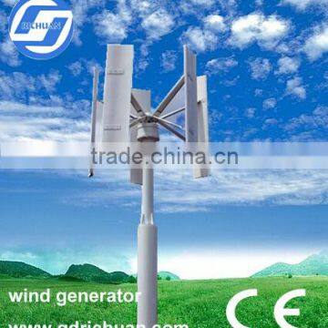 Practical overlord of 2 kw vertical axis wind turbines