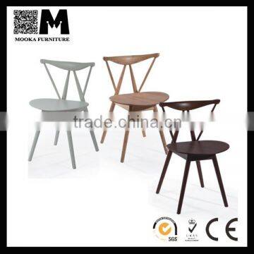 newly design fashional wood furniture replica wood designer chair