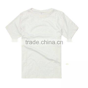 wholesale blank sublimation custom inner cotton outer polyester t-shirts