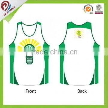 wholesales design ladies singlet plain singlet sublimated running singlet