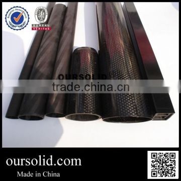 high strength carbon fiber tubes from prefessional supplier in China