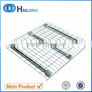 Strong galvanized rack decking for step beam