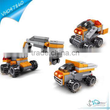 Building Blocks Toy Dump Truck Toy Truck Crane