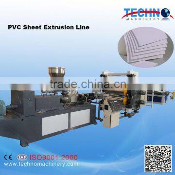 PVC Plastic Sheet Extruder Line