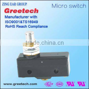 CE Approved 16A 250V Micro Limit Switches Catalog Actuator Connection for Gate Opener