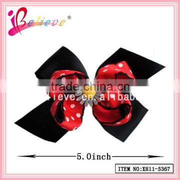 China Yiwu market wholesale ribbon bow tie,high quality hair hair ribbon bow ribbon making