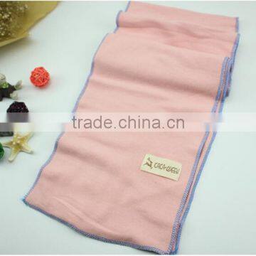 Hot Selling Cute Lovely Plain Cotton Candy Color Boys Girls Fashion Baby Scarf photo-3