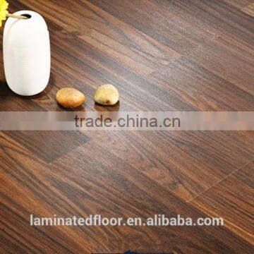 Small embossed laminated wood floor skid resistance