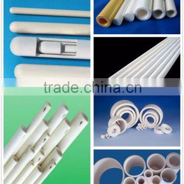 Hot Sale High Pure Alumina Ceramic Tube/High Temperature Resistance/excellent Insulating 4 Holes Porous Ceramic Tube photo-2