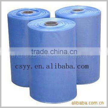 white shrink pvc label film