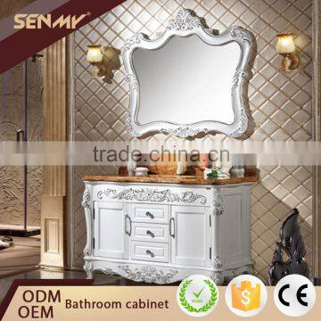 Wholesale Market Factory Direct American Style Furniture Bathroom Sink Cabinet