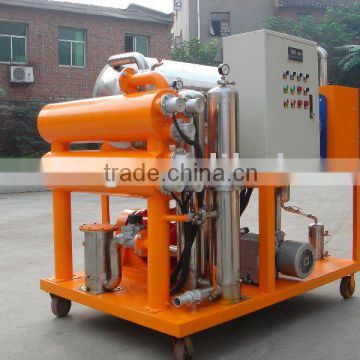 Black Engine Oil Purification Oil Filtration Oil Regeneration machine