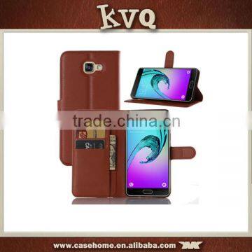 Dark Brown Walelt Flip Cover Cell Phone Cover for Samsung Galaxy A9