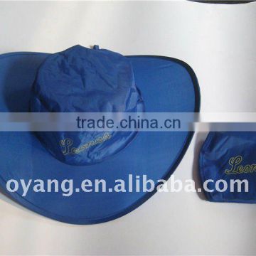 folding nylon hat