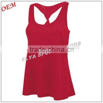 Supportive racerback style Women Sexy Loose Round Neck Yoga Workout Tank Top Tee shirt                        
                                                Quality Choice