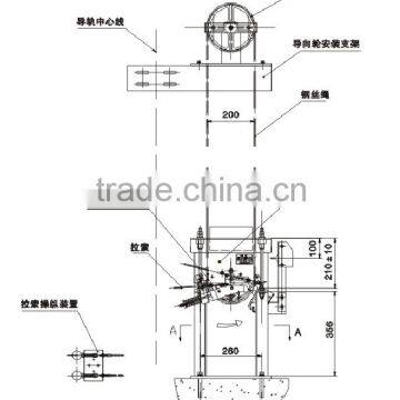 Elevators Safety Parts 208(A) Well Pit Installed Overspeed Governor photo-2