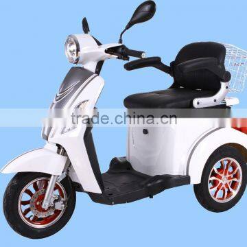 EEC , COC approved electric tricycle with passenger seat