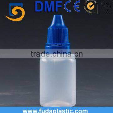 LDPE plastic eye dropper bottle different color cap C14