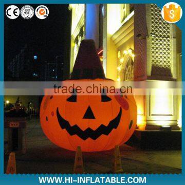 2015 hot selling weird unique giant halloween decoration inflatable pumpkin