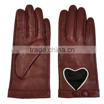 2013 - 2014 winter popular sexy ladies gloves leather