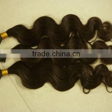 top quality and cheap100 human hair extension made in China