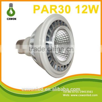 Cheap Price E27 LED PAR 30, White 12W PAR 30 LED, E27 High Power PAR 30