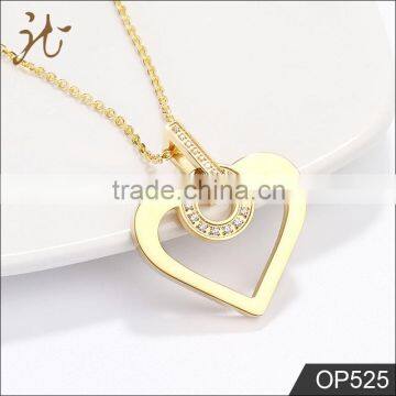 Fashion high quality newest gold pendant wholesale