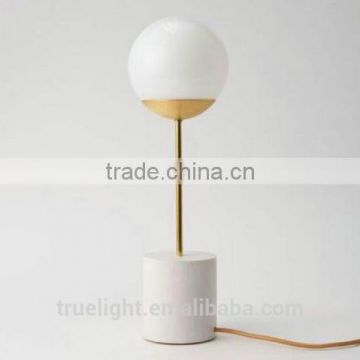 a glass ball table lamp for shop decor china supplier