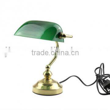 CE certificate classic indoor solid brass Mini banker lamp