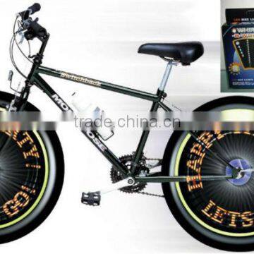 Cycling Bike Bicycle Tire Wheel Valve 16 Led Flash Light With many kinds of change