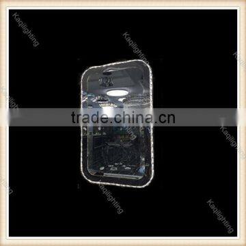 Modern Crystal Wall Light Square Mirror Led Wall Lamp Bathroom Lighting photo-4
