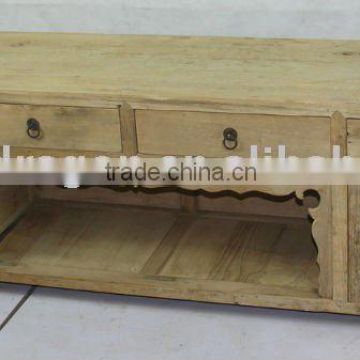 Chinese Antique Beautiful Reclaimed Wood TV Cabinet