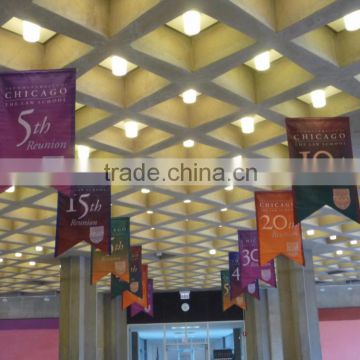 Hanging celling banner